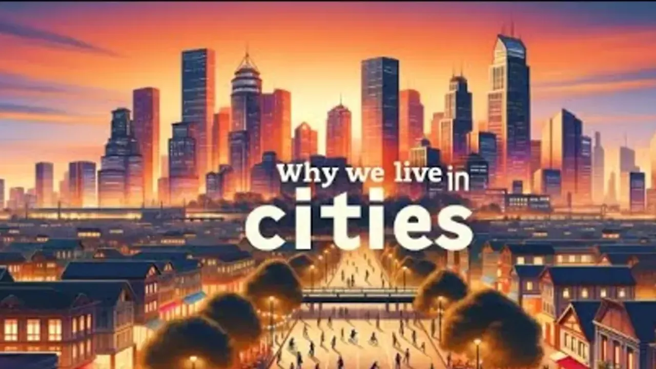 Why we live in cities?