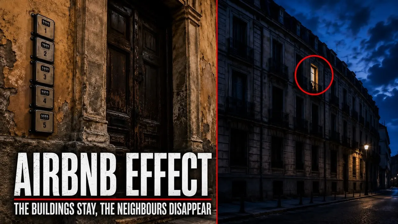 Airbnb changes the city; neighbors disappear; rents rise