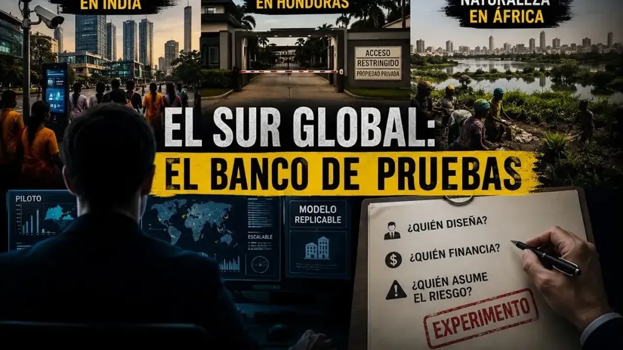 Sur Global: ¿Quién experimenta en nuestras ciudades?