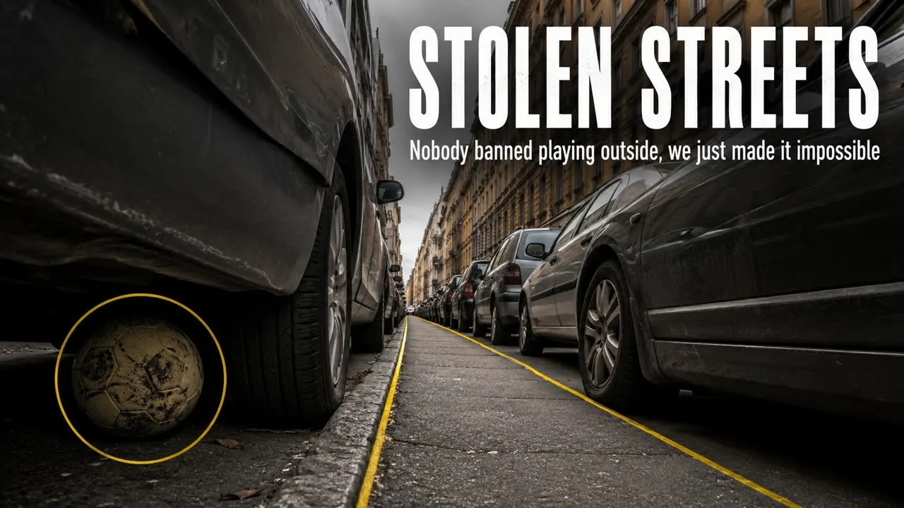 Traffic and fear kept our children confined at home