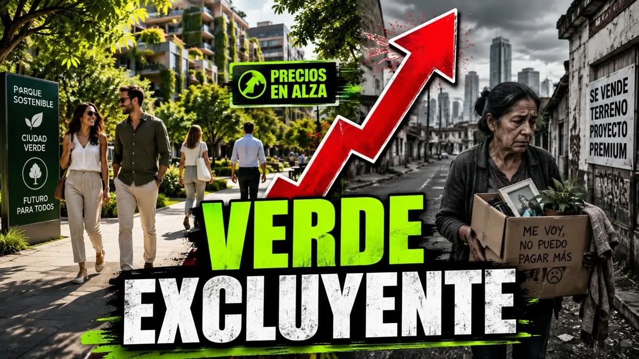 El verde que expulsa a los vecinos originales