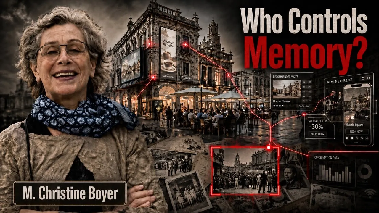 How does the city turn memory into a tool of power?