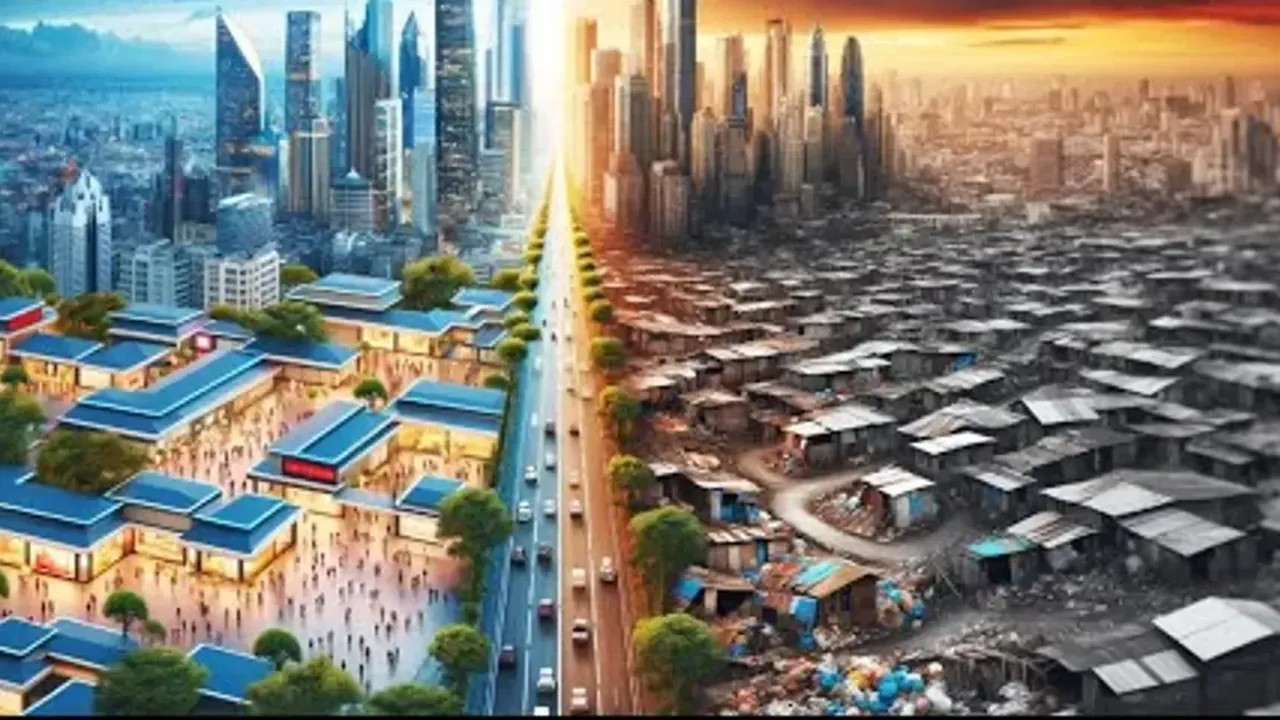 El efecto del sistema económico en las ciudades