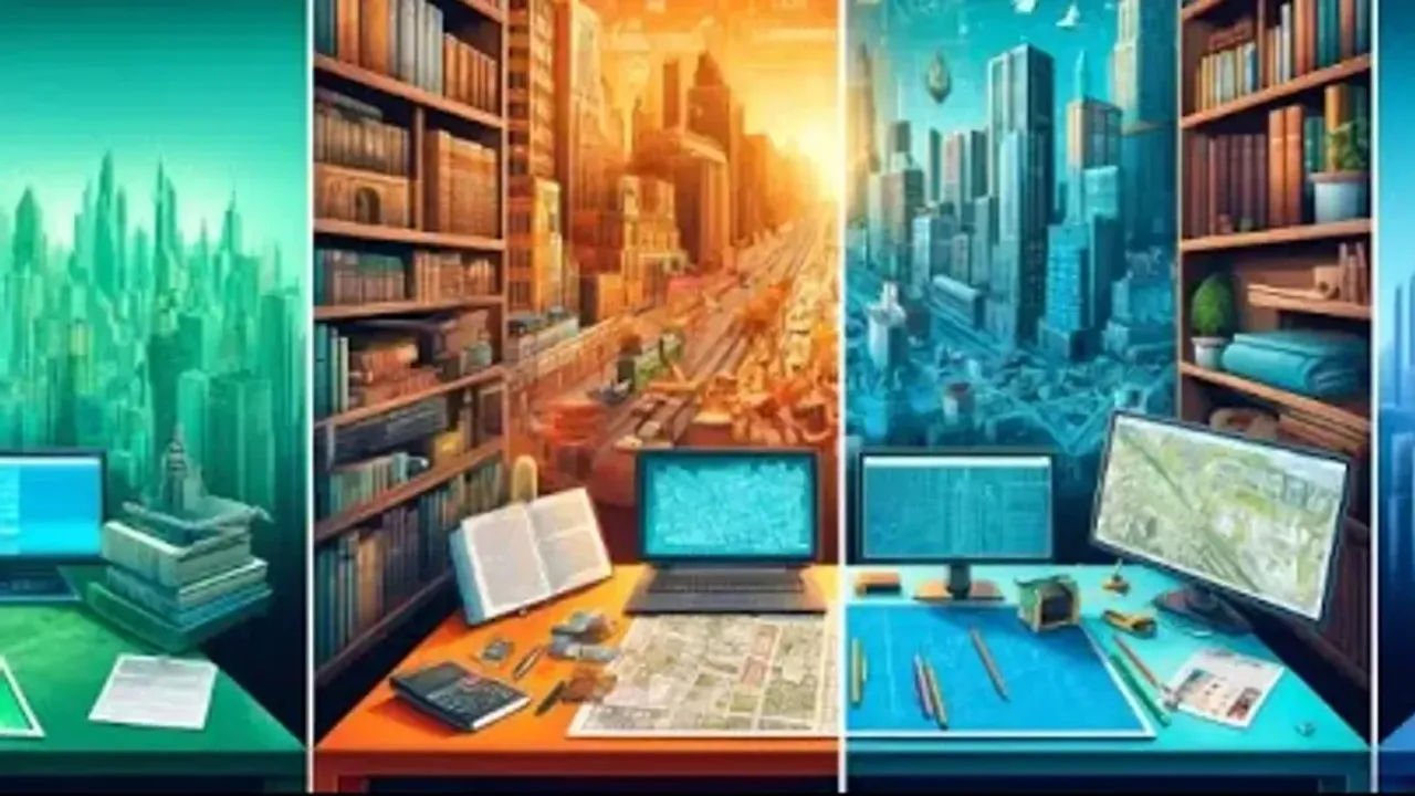 Estudios Urbanos y Planificación Urbana. Raíz y diferencias
