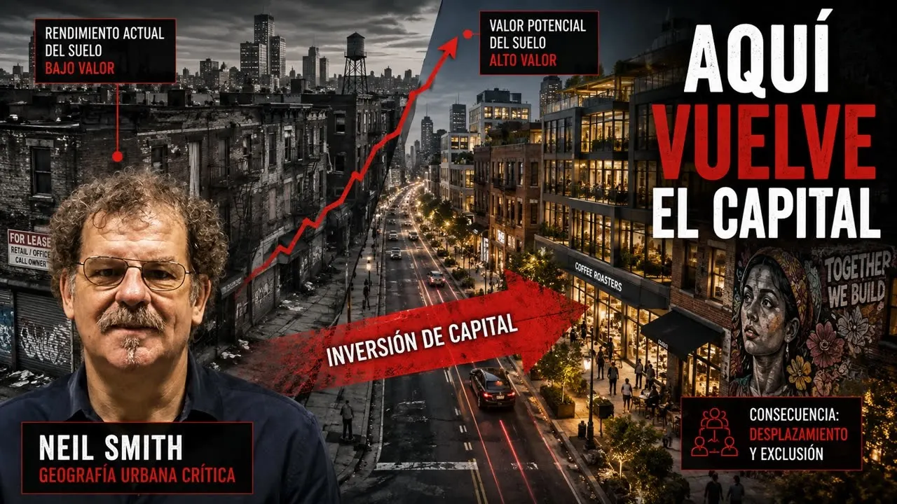La brecha renta revela cuándo la gentrificación ya está en marcha