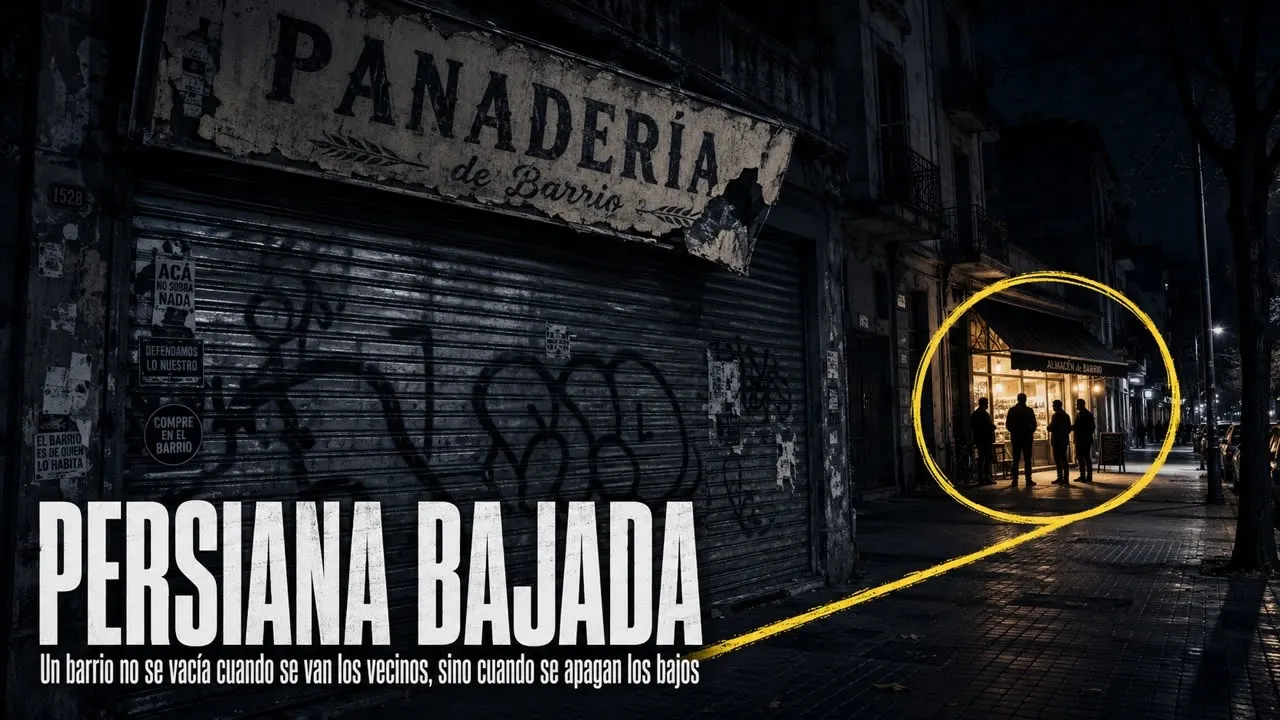 Las persianas bajadas no solo cierran negocios, cierran comunidades