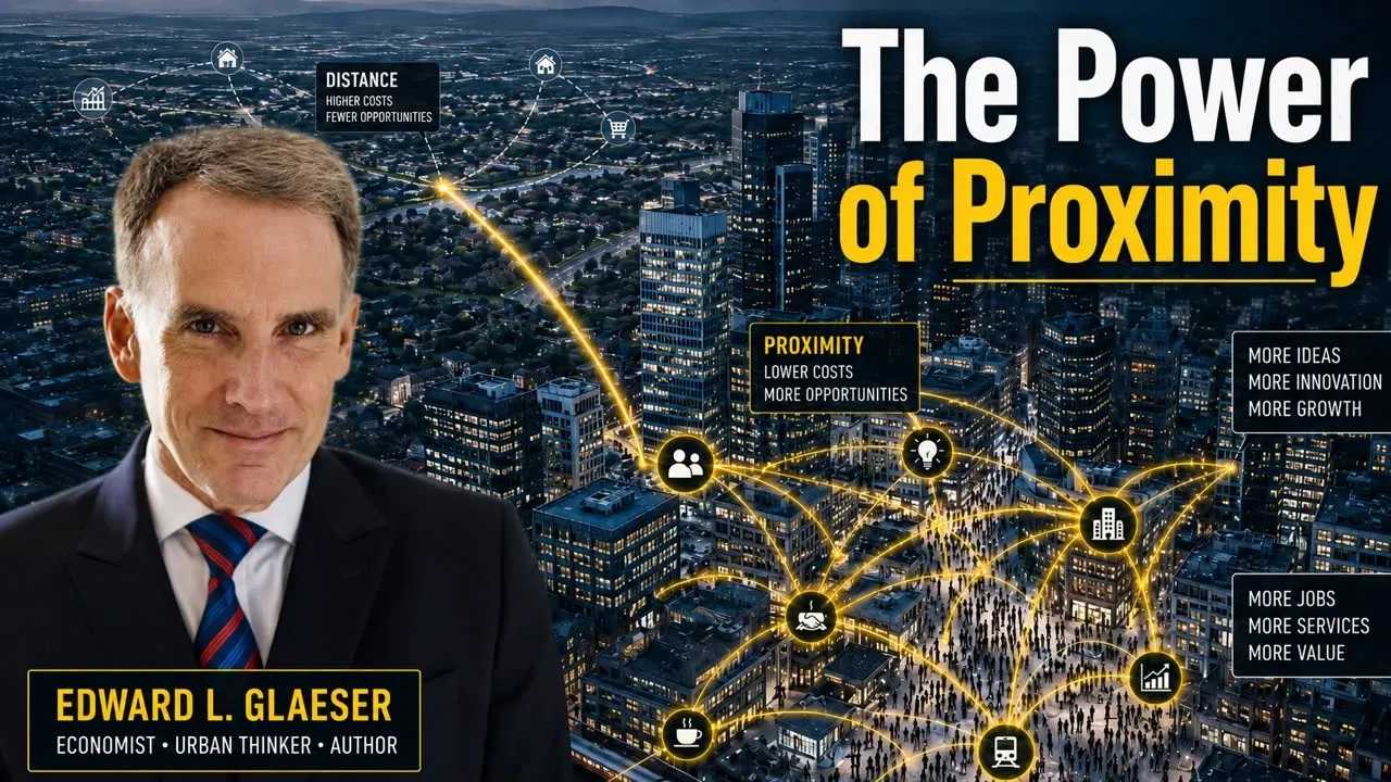 Proximity transforms: how cities become more productive