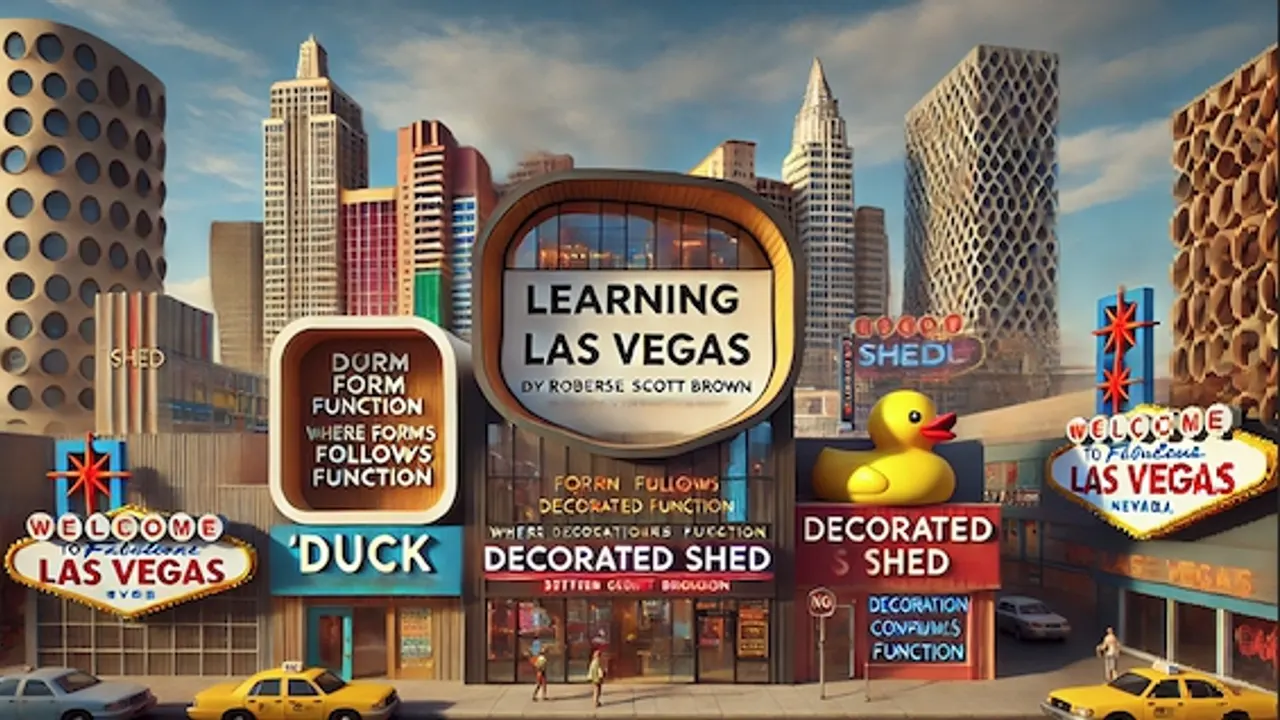 Aprendiendo de Las Vegas: Una Nueva Visión de la Arquitectura