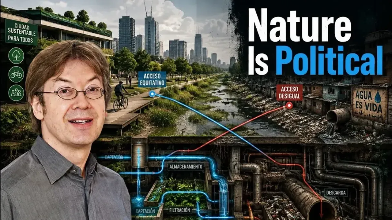 Urban nature reveals power dynamics in the city