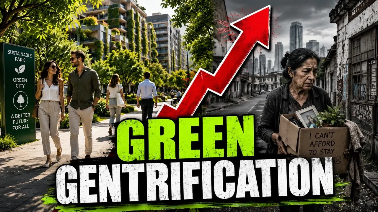 The green that pushes out original residents
