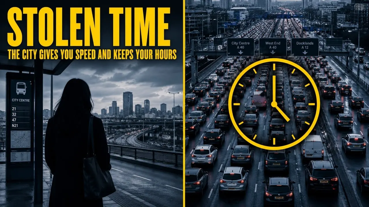 The city steals time, offers speed