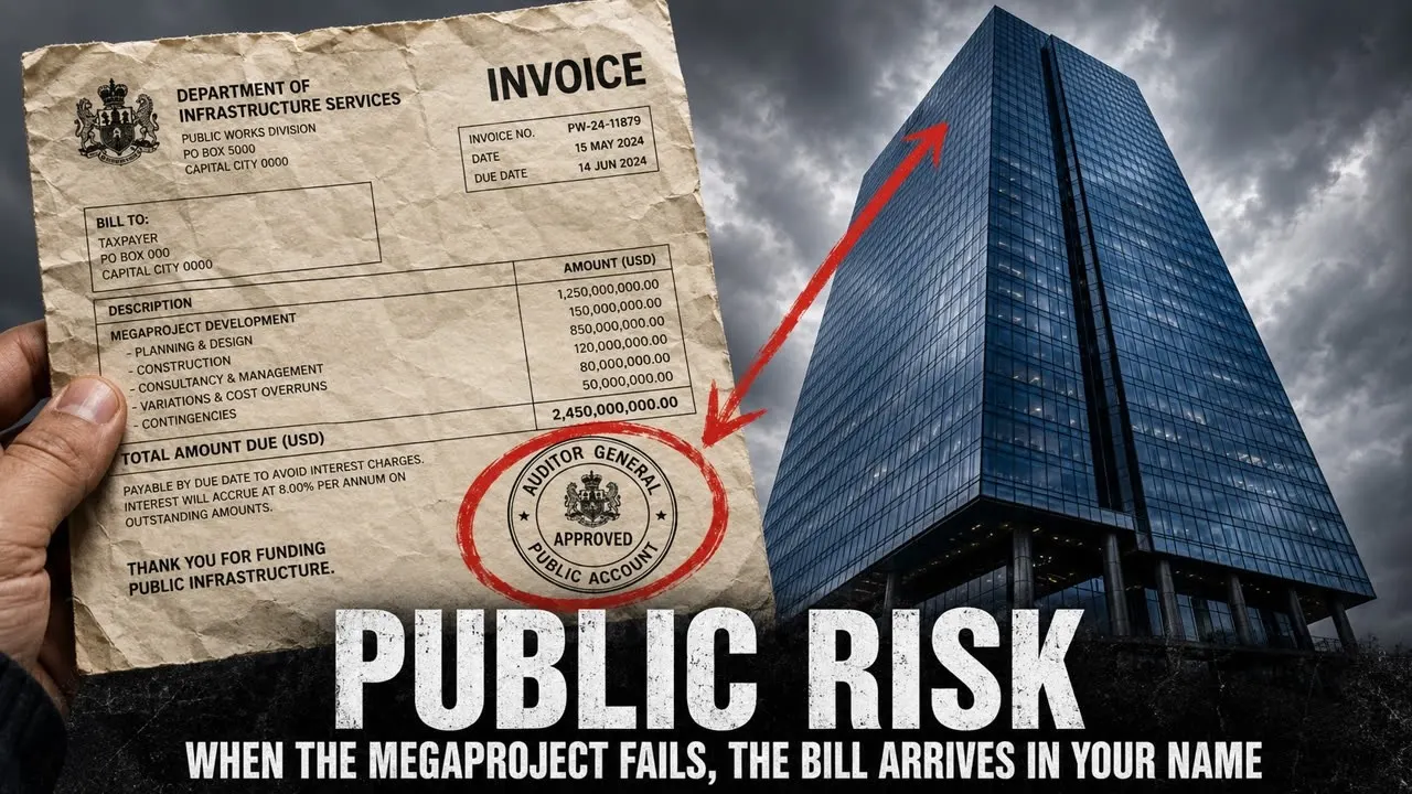 Who pays when the mega-project fails?