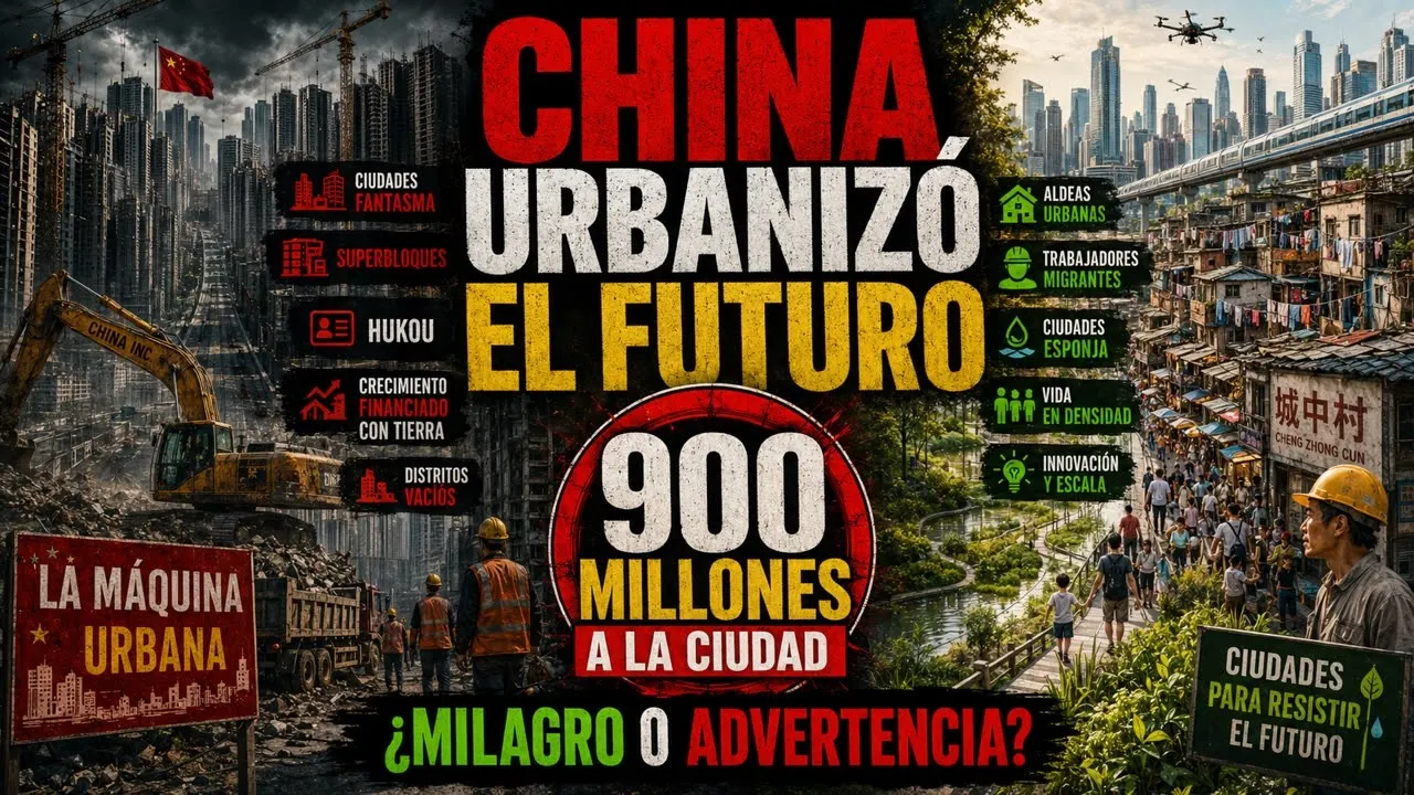 La urbanización china: tres décadas de cambio rápido y contradictorio